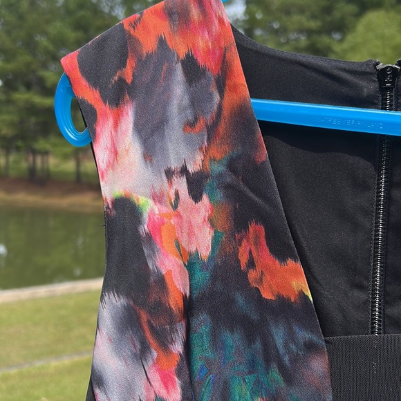 Rachel Roy Watercolor Dress! EUC only worn once - Picture 5 of 11